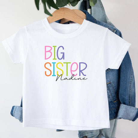 Personalized Big Sister T-shirt - Petite & Sassy Designs