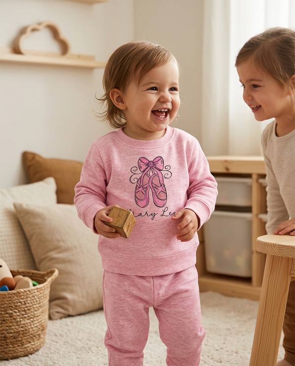 Personalized Ballet Baby Jogger Set