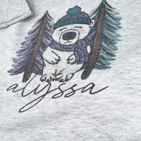 Personalized Baby Jogger Set - Gray