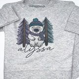 Personalized Baby Jogger Set - Gray