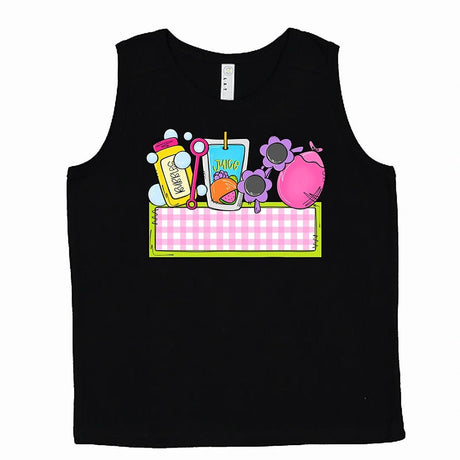 Personalized Girls Summer Fun Tank Top - Petite & Sassy Designs