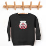 Bulldog Fan Applique Sweatshirt