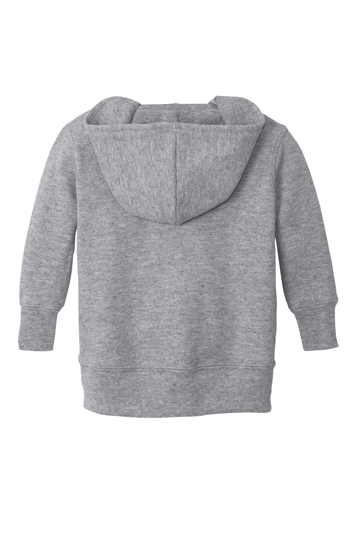 Gray Infant Full Zip Fleece Hooded Sweatshirt Jacket