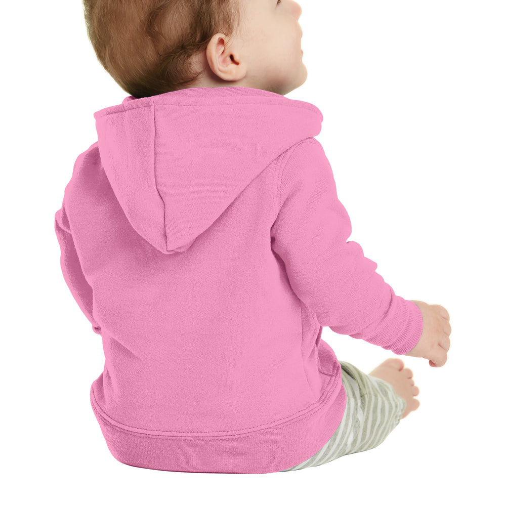 
                      
                        Pink Infant Full Zip Fleece Hooded Sweatshirt Jacket
                      
                    
