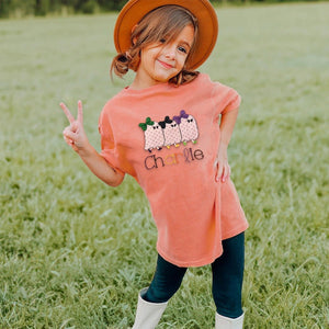 Walking Ghost Comfor Colors T-shirt - Petite & Sassy Designs