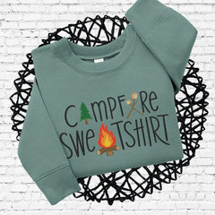 Campfire Sweatshirt Perfect for Fall Nights