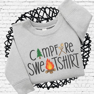 Campfire Sweatshirt Perfect for Fall Nights