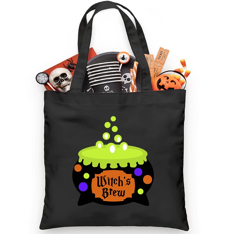 Witches Cauldron Trick or Treat Bag