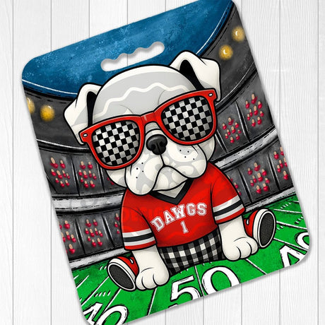 Dawgs Football Stadium Seat Cushion - Petite & Sassy Designs