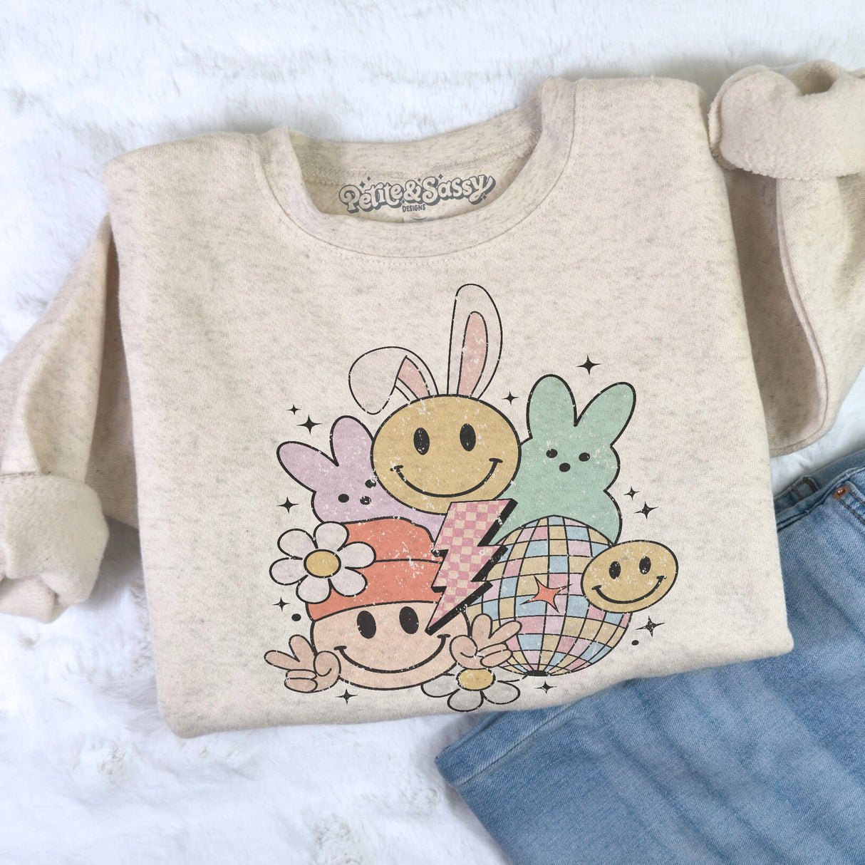 Easter Collage Sweatshirt