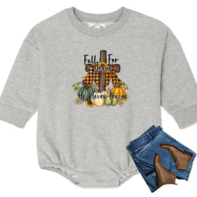 Fall For Jesus Sweatshirt Bubble - Petite & Sassy Designs