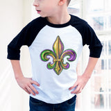 Fleur De Lis Raglan