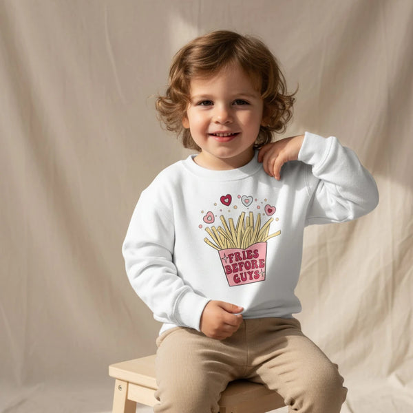 Fries Before Guys Shirt Pullover - Petite & Sassy Designs