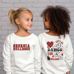Georgia Bulldogs Fan Gear Sweatshirt - Petite & Sassy Designs