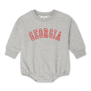 Game Day Gray Sweatshirt Bubble - Petite & Sassy Designs