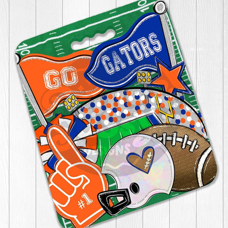 Go Gators Football Stadium Seat Cushion - Petite & Sassy Designs