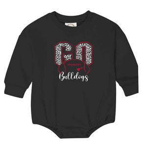 Go Bulldogs Sweatshirt Bubble - Petite & Sassy Designs