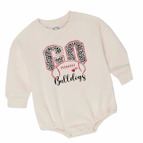 Go Bulldogs Sweatshirt Bubble - Petite & Sassy Designs