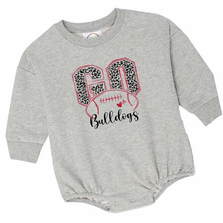 Go Bulldogs Sweatshirt Bubble - Petite & Sassy Designs