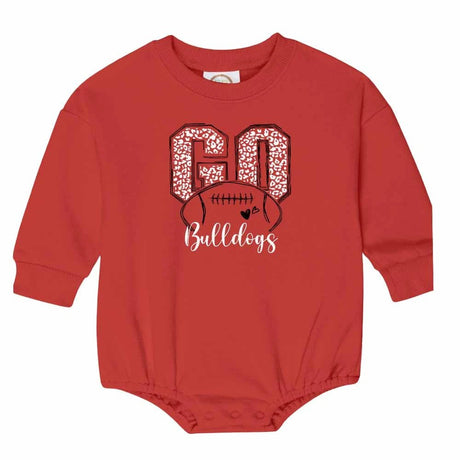 Go Bulldogs Sweatshirt Bubble - Petite & Sassy Designs