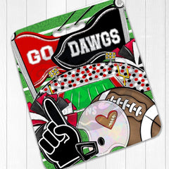 Go Dawgs Football Stadium Seat Cushion - Petite & Sassy Designs