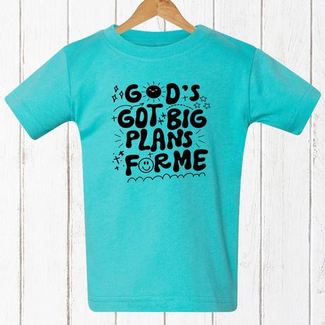 God's Got Big Plans for Me Infant Tee - Petite & Sassy Designs