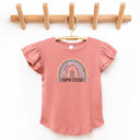 Happy Easter Flutter Sleeve Top - Petite & Sassy Designs