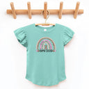 Happy Easter Flutter Sleeve Top - Petite & Sassy Designs