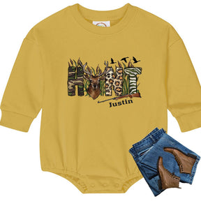 Personalized HUNT Sweatshirt Bubble - Petite & Sassy Designs