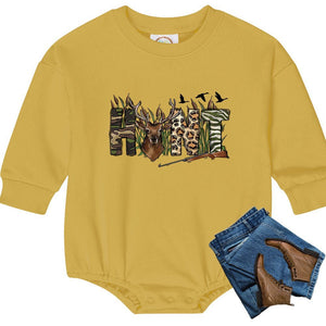 Personalized HUNT Sweatshirt Bubble - Petite & Sassy Designs