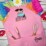 Personalized Kids Makeup Junkie Apron