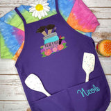 Personalized Kids Makeup Junkie Apron