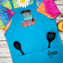 Personalized Kids Makeup Junkie Apron - Petite & Sassy Designs