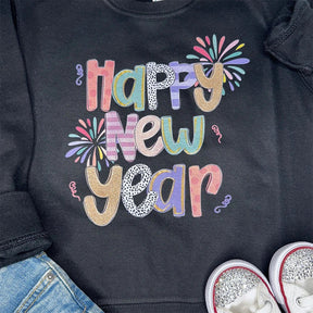 Happy New Year Sweatshirt - Petite & Sassy Designs