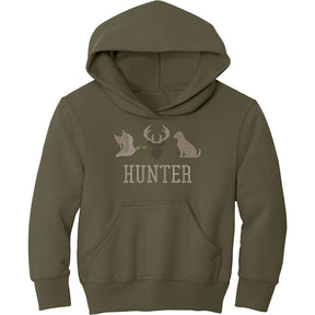 Hunting Duck Deer Dog Hoodie - Petite & Sassy Designs