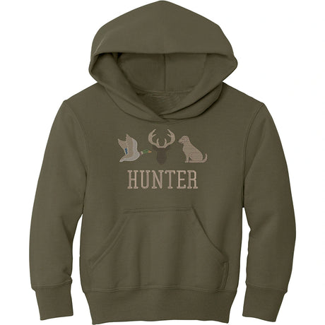 Hunting Duck Deer Dog Hoodie - Petite & Sassy Designs