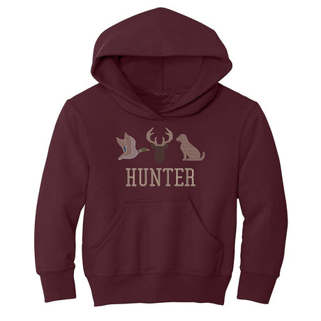 Hunting Duck Deer Dog Hoodie - Petite & Sassy Designs