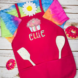 Kids Personalized Cupcake Apron