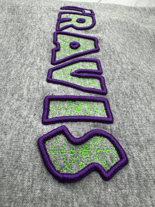 Personalized Halloween Web Name Sweatshirt - Petite & Sassy Designs