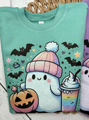 Coffee Ghost Sweatshirt - Petite & Sassy Designs