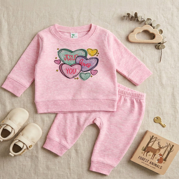 Jesus Loves You Baby Jogger Set