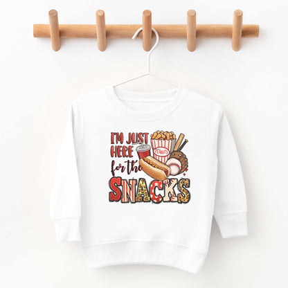 Baseball Snacks Sweatshirt