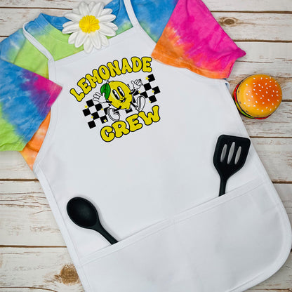 Lemonade Stand Crew Kids Apron