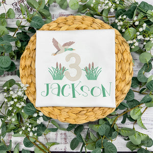 Mallard Birthday Tee - Petite & Sassy Designs