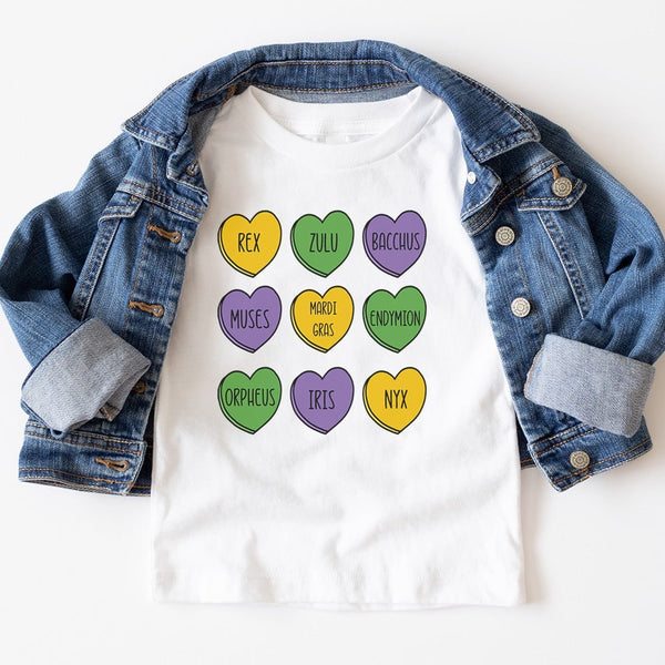 Mardi Gras Krewe Tshirt - Petite & Sassy Designs