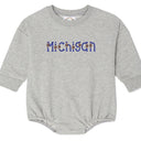 Michigan Sweatshirt Bubble - Petite & Sassy Designs