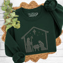Christmas Nativity Scene Sweatshirt - Petite & Sassy Designs