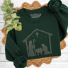 Christmas Nativity Scene Sweatshirt