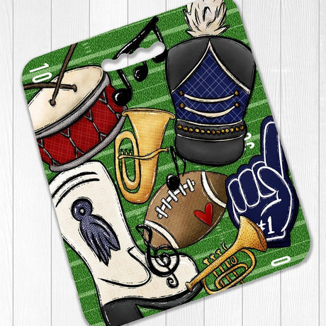 Band Stadium Seat Cushion - Petite & Sassy Designs