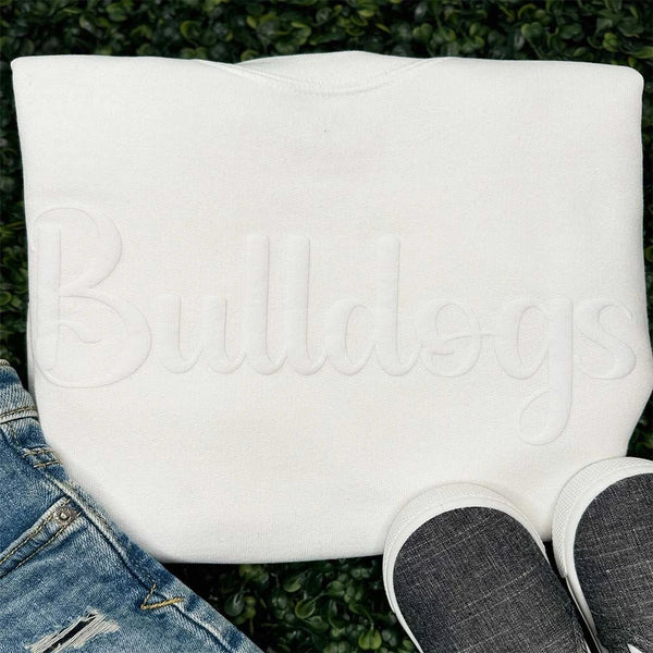 Puff Bulldogs Sweatshirt - Petite & Sassy Designs
